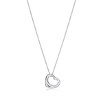 Подвеска из серебра 925, Tiffany 💠Open heart 16mm. В наличии