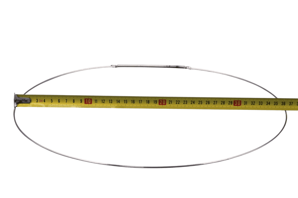 Хомут манжеты люка внешний стиральной машины Hisense (D-36 см)