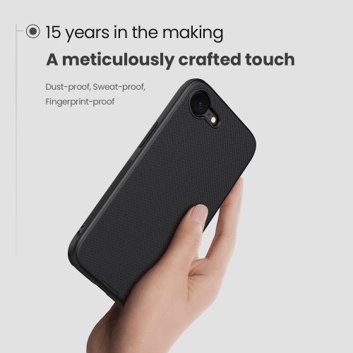 Усиленный чехол от Nillkin для iPhone 16e, серия Super Frosted Shield Pro