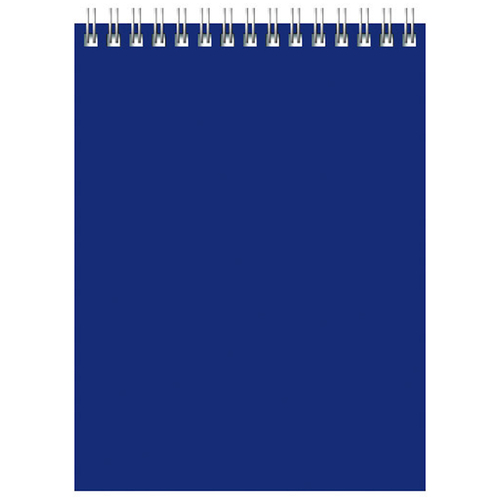 Блокнот А6 60л. на гребне BG "Для конференций", синий