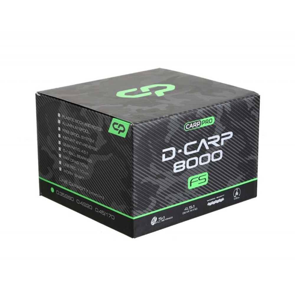 CARP PRO Катушка D-Carp Carp 8000 FS NEW