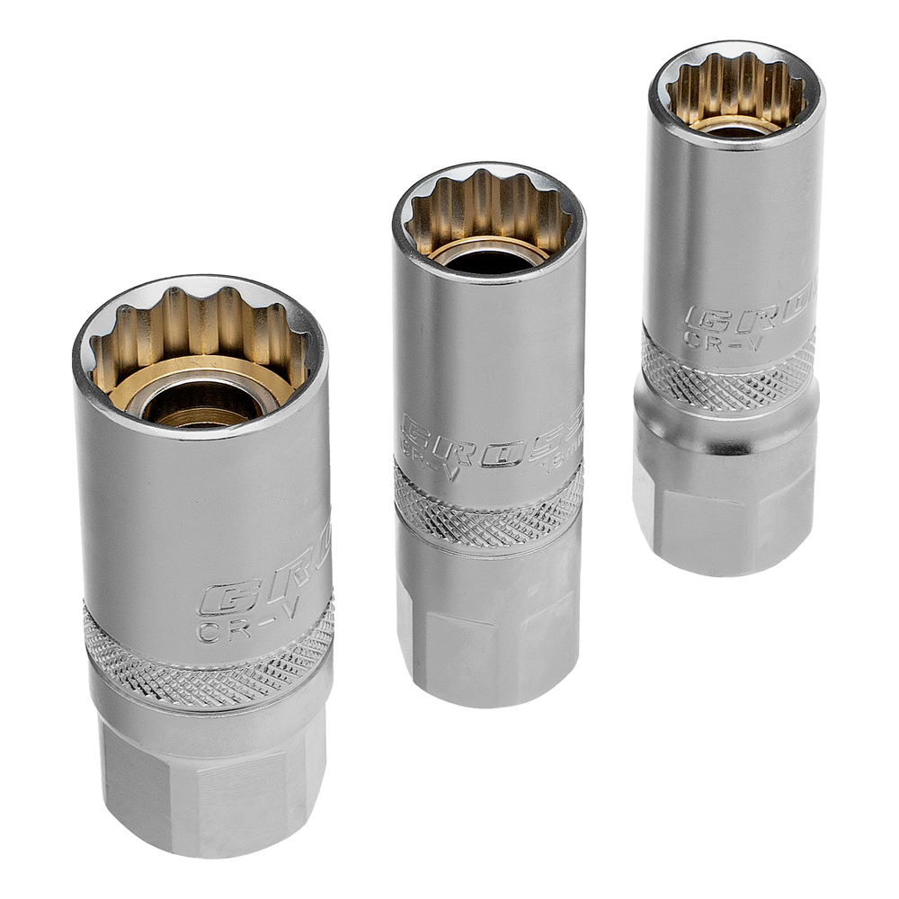 Набор инструментов, 1/2", 3/8", 1/4", CrV, 120 зубьев, 216 предметов Gross