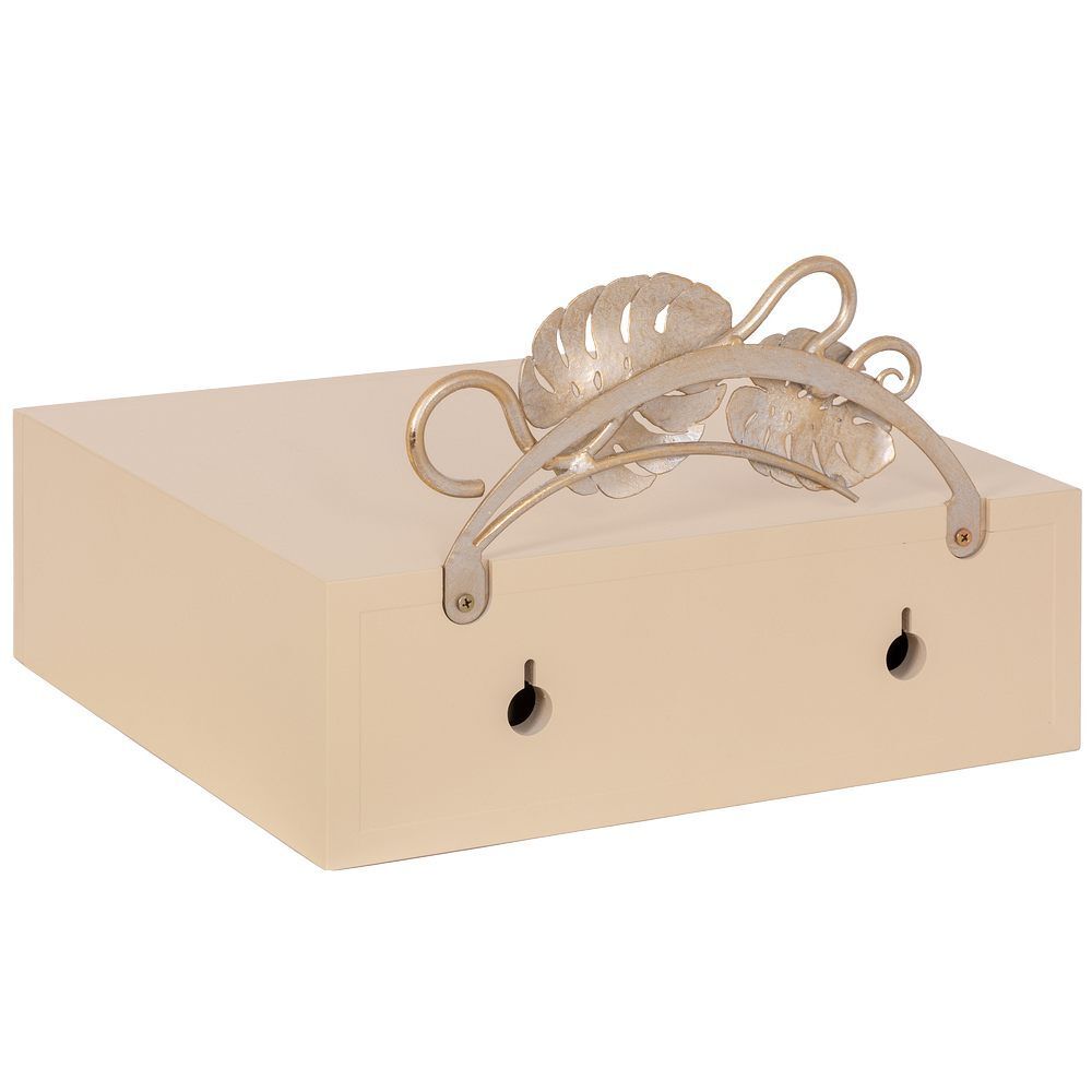 Тумба прикроватная Monstera Deliciosa (Монстера) подвесная Айвори