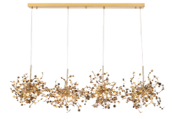 Люстра Crystal Lux GARDEN SP3х4 L1600 GOLD