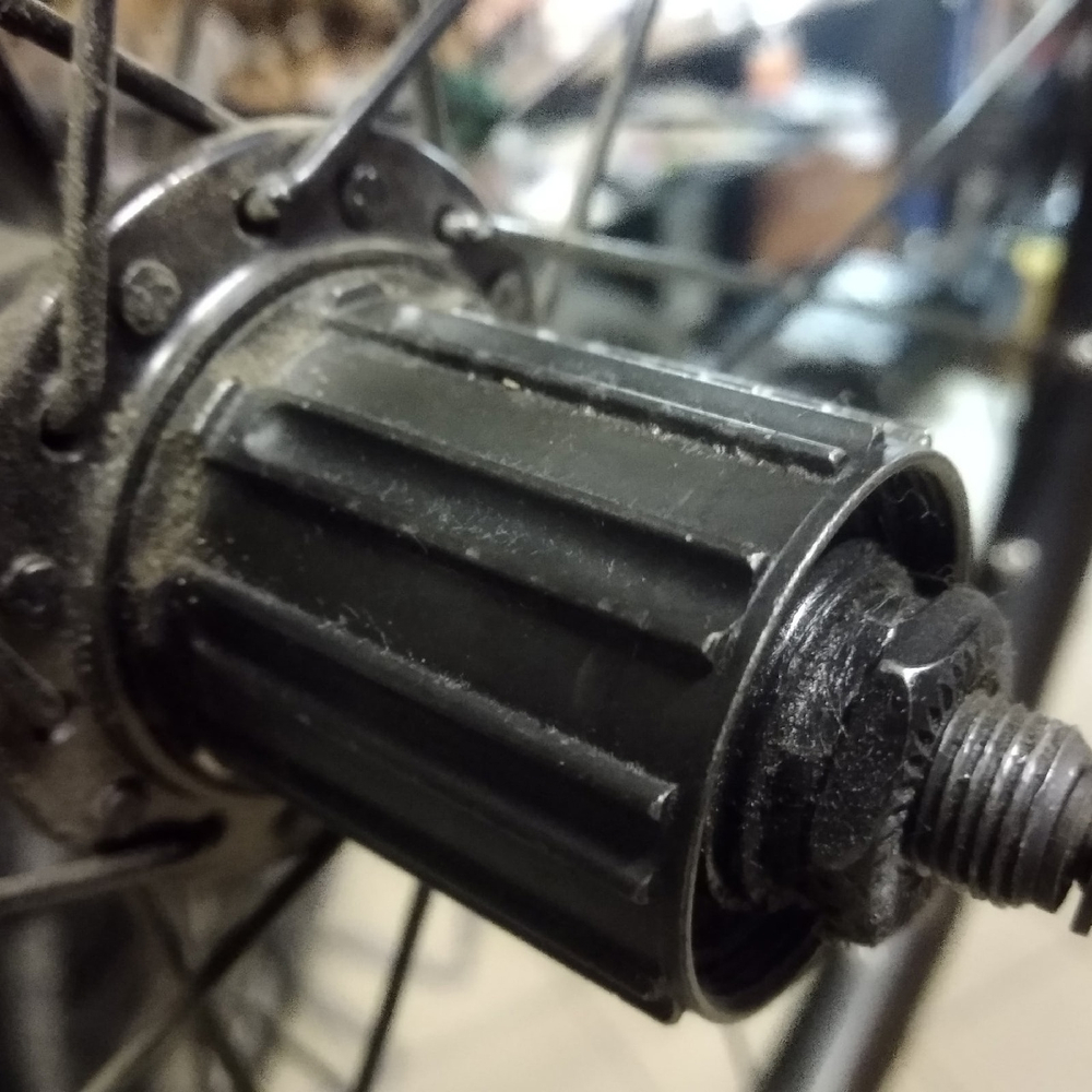 Колесо заднее 26" Alexrims Shimano Deore FH-M6000