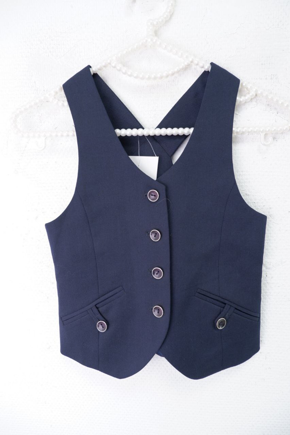 Жилет Unistyle синий на 6/7 лет, новый