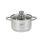 Кастрюля нерж, 5.5 л, с крыш, Катунь, Элис, КТ16-D-24