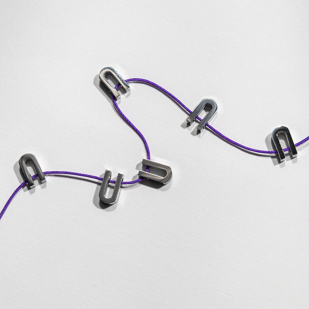 Подвеска в форме буквы "U", 8мм, сталь