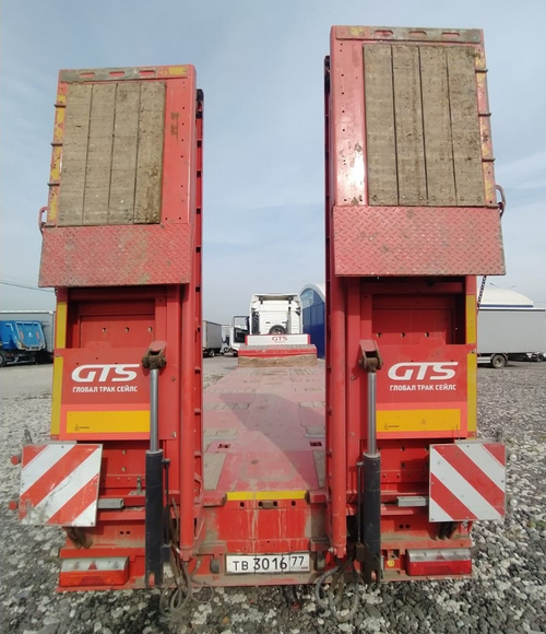 ISO PAKCS LOWBED Полуприцеп тяжеловоз 4 оси LOWBED (Раздвижной)