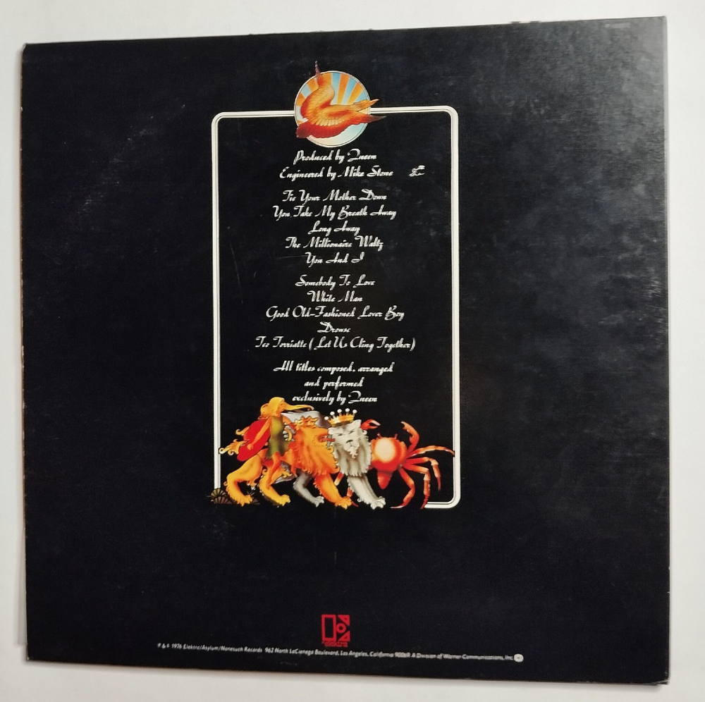 Винтажная виниловая пластинка LP Queen A Day At The Races (Japan 1976)