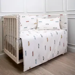 Комплект постельного белья Lollycottons Маленький гонщик 1, 6 предметов