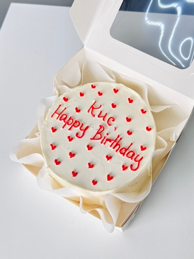 Бенто торт на день рождения от друзей для девушки