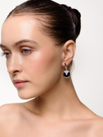 Серьги "Shiny Discs Black"