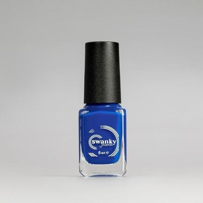 Swanky Stamping Лак для стемпинга S19 неоново-васильковый, 6мл