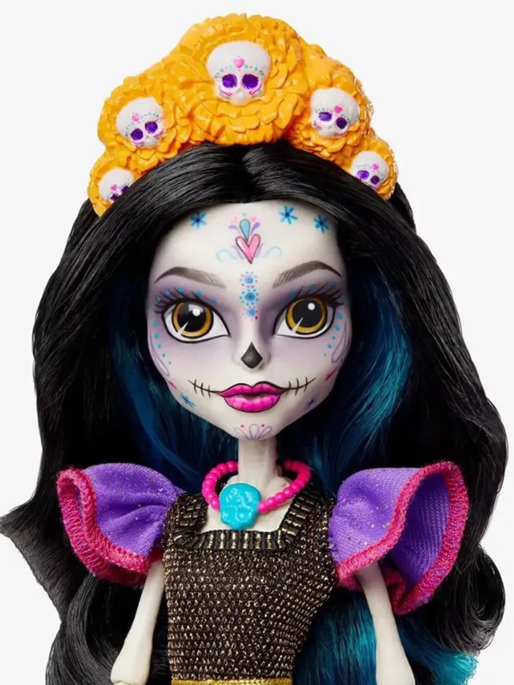 Кукла Монстер Хай Skelita Calaveras Dia de Muertes HNF96