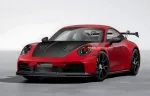 Карбоновая замена накладки на передний воздухозаборник для PORSCHE 911 992.2 CARRERA 2025+