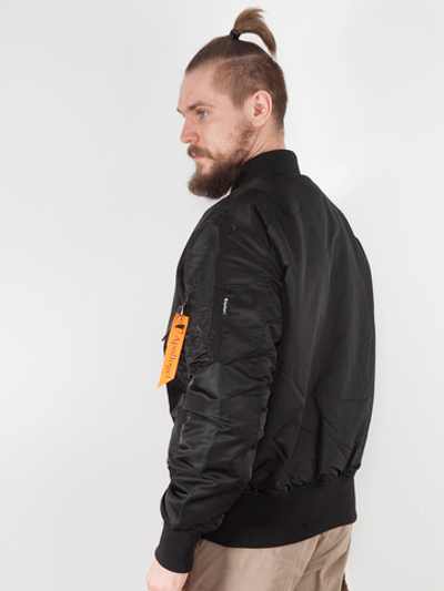 Куртка Бомбер Apolloget B-17 Black/Orange