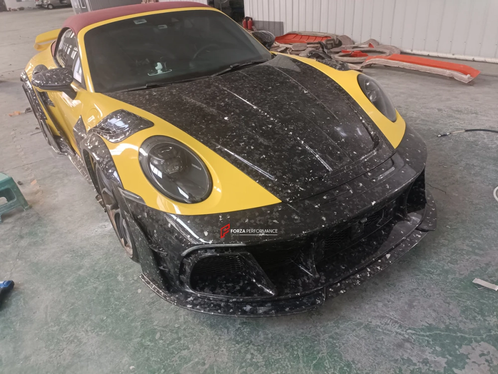 Кованый карбоновый обвес для PORSCHE 911 992 Carrera Turbo S 4S Порше