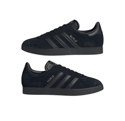 Кроссовки Adidas Gazelle 'All Black Silver Metallic' JI2161