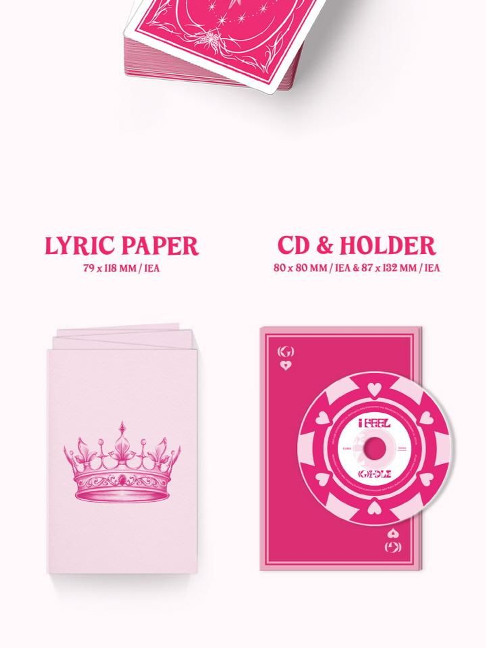 Альбом (G)I-DLE - I FEEL 6th Mini Album 3 Version SET