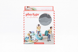 2 в 1: мешок для хранения игрушек и игровой коврик Play&Go Серый