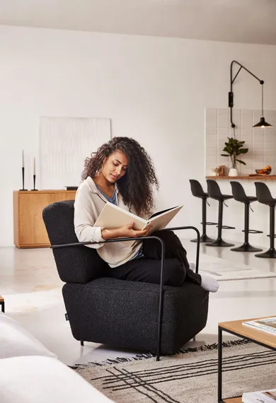 Настенный светильник-кронштейн Eleazar черный