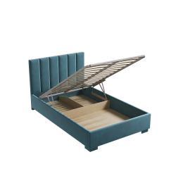 Кровать двуспальная, 120х200 Беатрис  зеленый