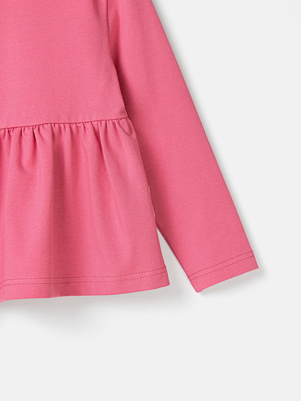 Лонгсив с баской "Пепельная роза"