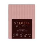 Простыня Verossa Stripe На Резинке Rouge 160х200 борт 30см