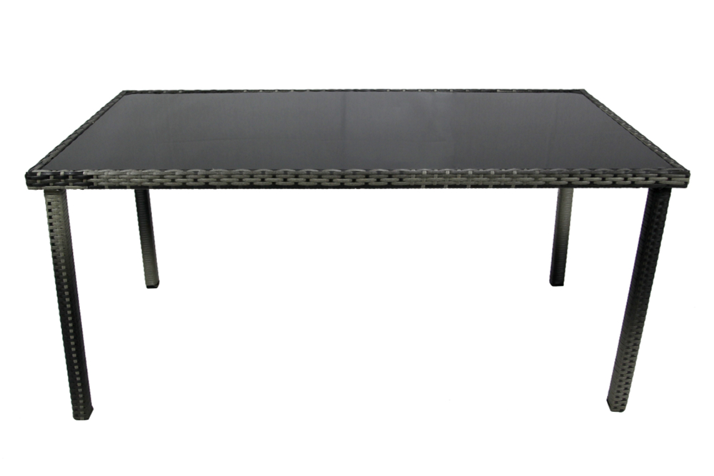 Набор мебели Garden Story Нестор 3 уп. (стол + 4 Стул Garden Storyа ротанг серый, подушки серые)