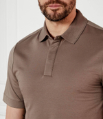 Поло P-Prout 224 BOSS BLACK - коричневый(50531949)