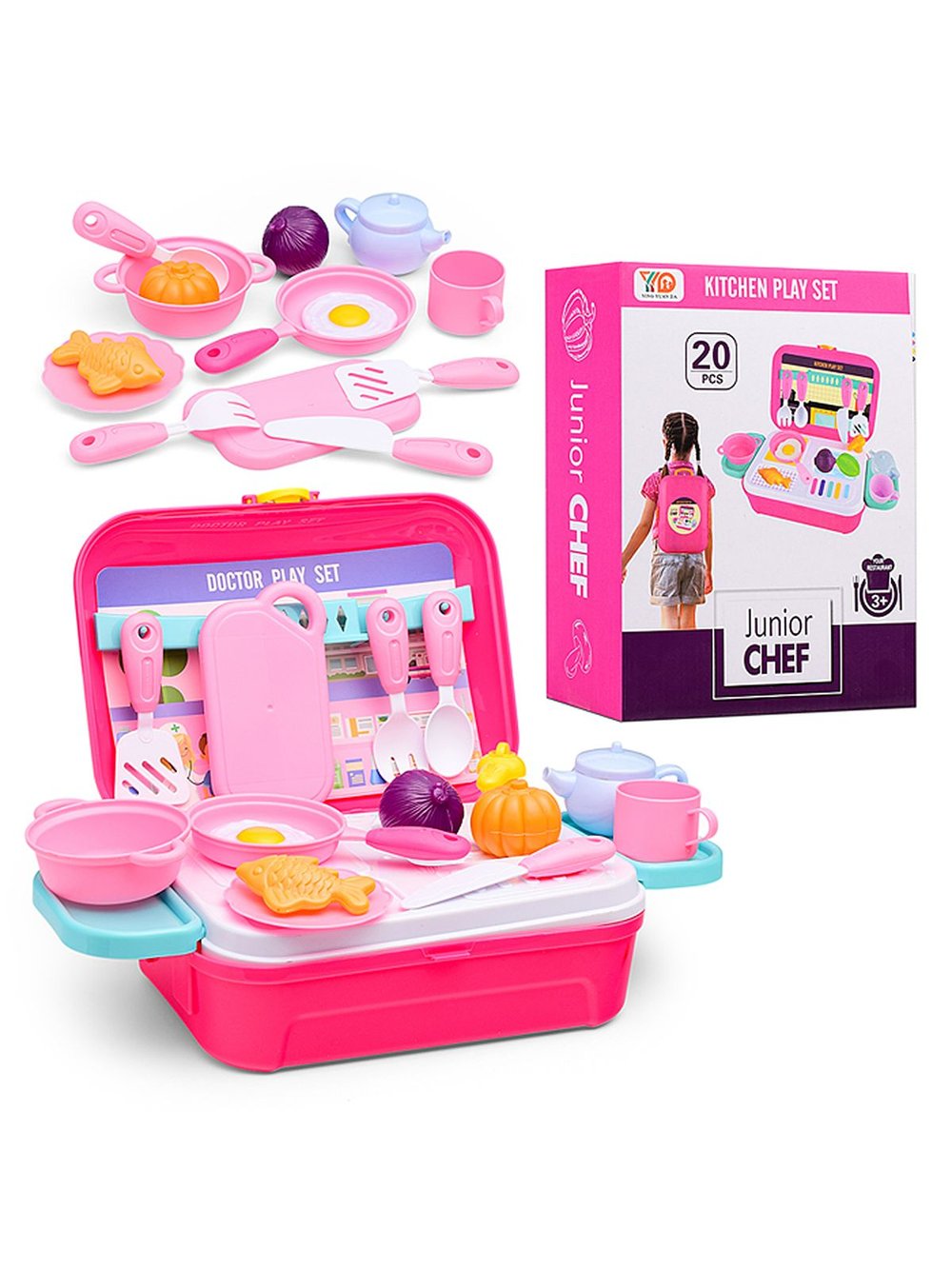 Игровой набор посуды и продуктов (YY-167)