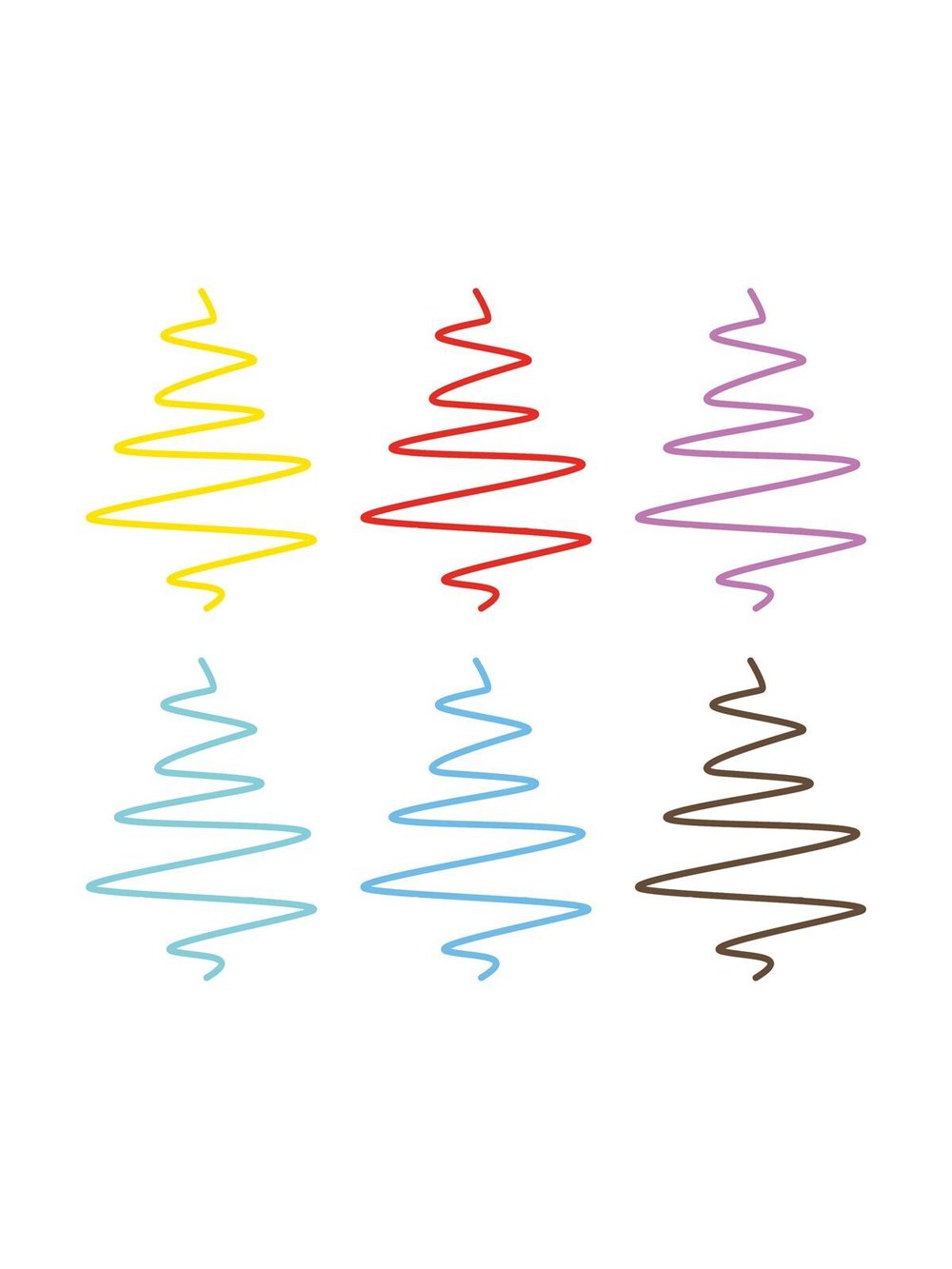 Набор гелевых ручек 6 цветов, линия письма 1,0 мм (GPCA06_53142)