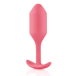 b-Vibe Snug Plug 2 - Анальная пробка для ношения