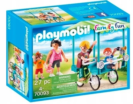 Конструктор Playmobil Family Fun Семейный велосипед 70093