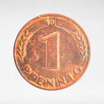 Germany, 1 Pfennig, 1968, (Munich Mint - "D"), VF