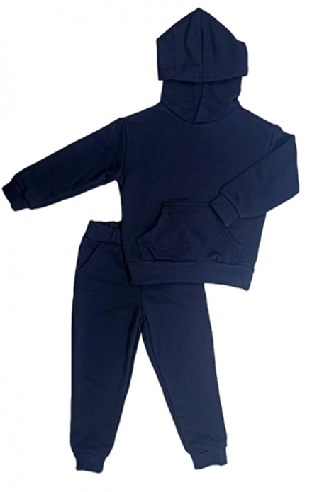 Спортивный костюм 0313/14 т.синий, без начеса