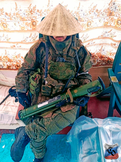 Подсумок SSO АК 2 MOLLE с бесшумной застёжкой и утяжкой. ЕМР