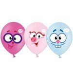 Шар (14"/36 см) Смешарики, 4 цв. 25 шт.