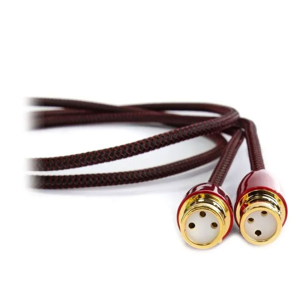 Межблочный аудио кабель AudioQuest Red River XLR-XLR, 0.5 метров