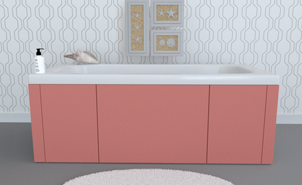 Экран под ванну комбинированный TR-8-113 ванда матовый