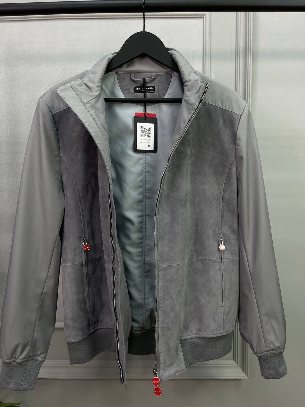 Комбинированный бомбер Kiton