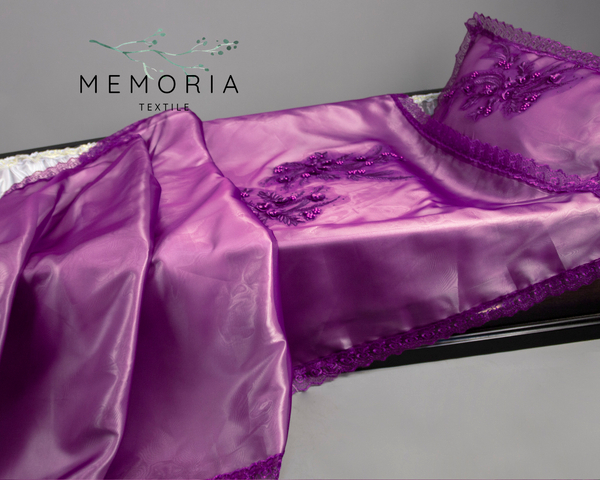 Комплект ритуальный "Сакура" фиолетовая