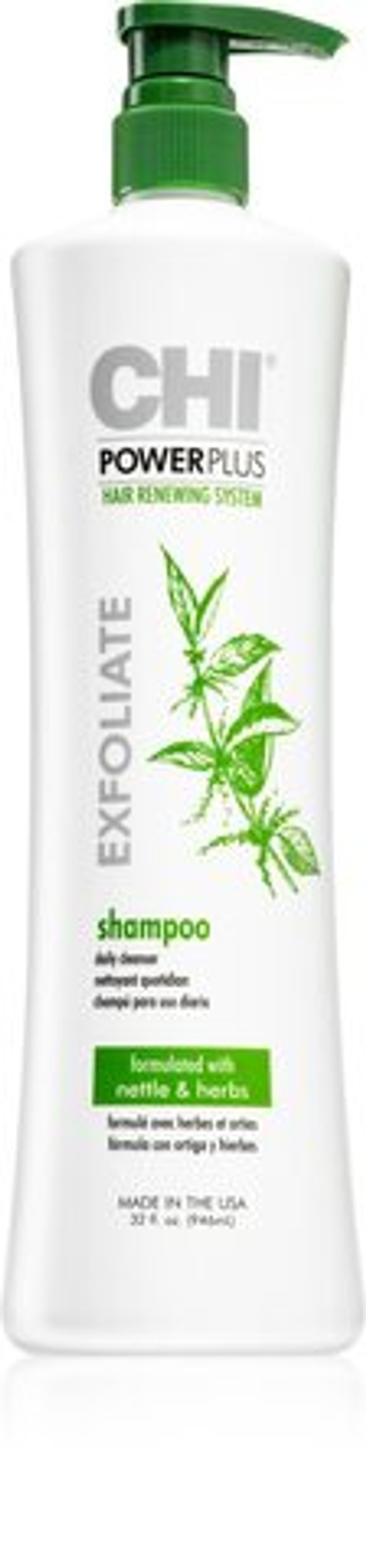 CHI Power Plus Exfoliate - Шампунь глубокого очищения с успокаивающим эффектом /   946  ml  / GTIN 633911792742