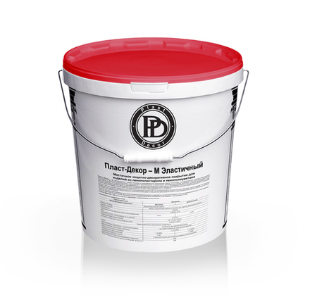 Пласт-Декор-М Эластичный Армирующее покрытие для пенопласта и бетона.