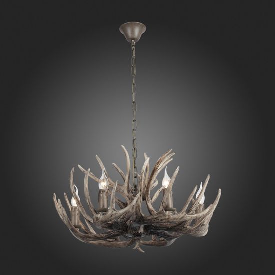 SL154.703.06 Люстра подвесная ST-Luce Серый E14 6*40W CORNA