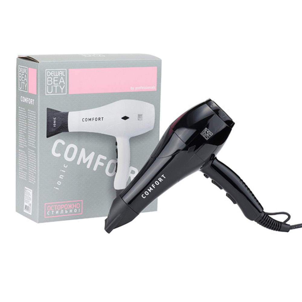 Фен для волос 2200Вт Dewal Beauty Comfort HD1004-Black
