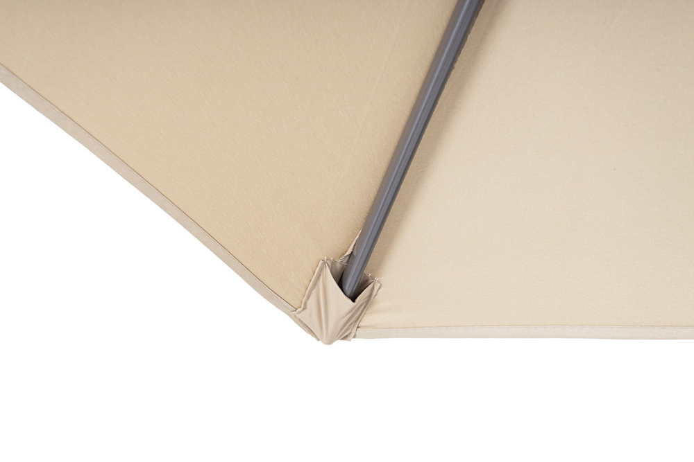 Зонт Парма, 3000мм, с вент. куполом, бежевый