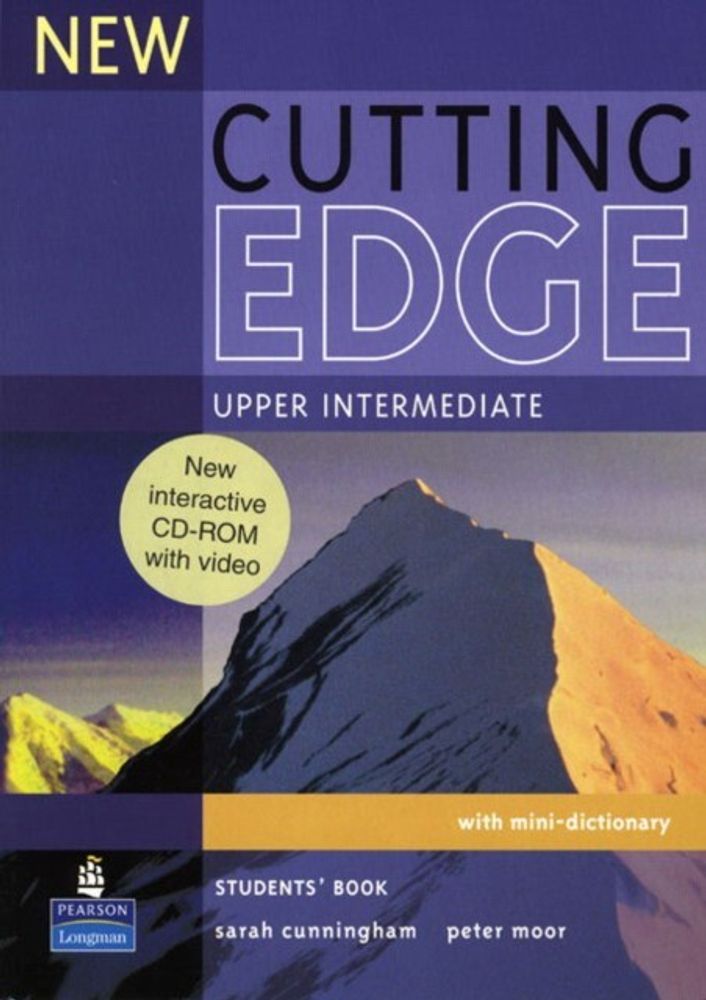 New Cutting Edge Upper Intermediate Students Book and CD-Rom Pack