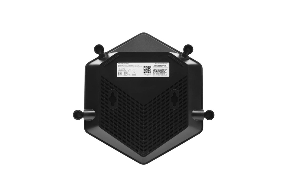 Wi-Fi роутер Mercusys MR60X, черный
